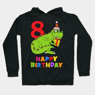 8th Birthday Party 8 Year Old Eight Years Hoodie